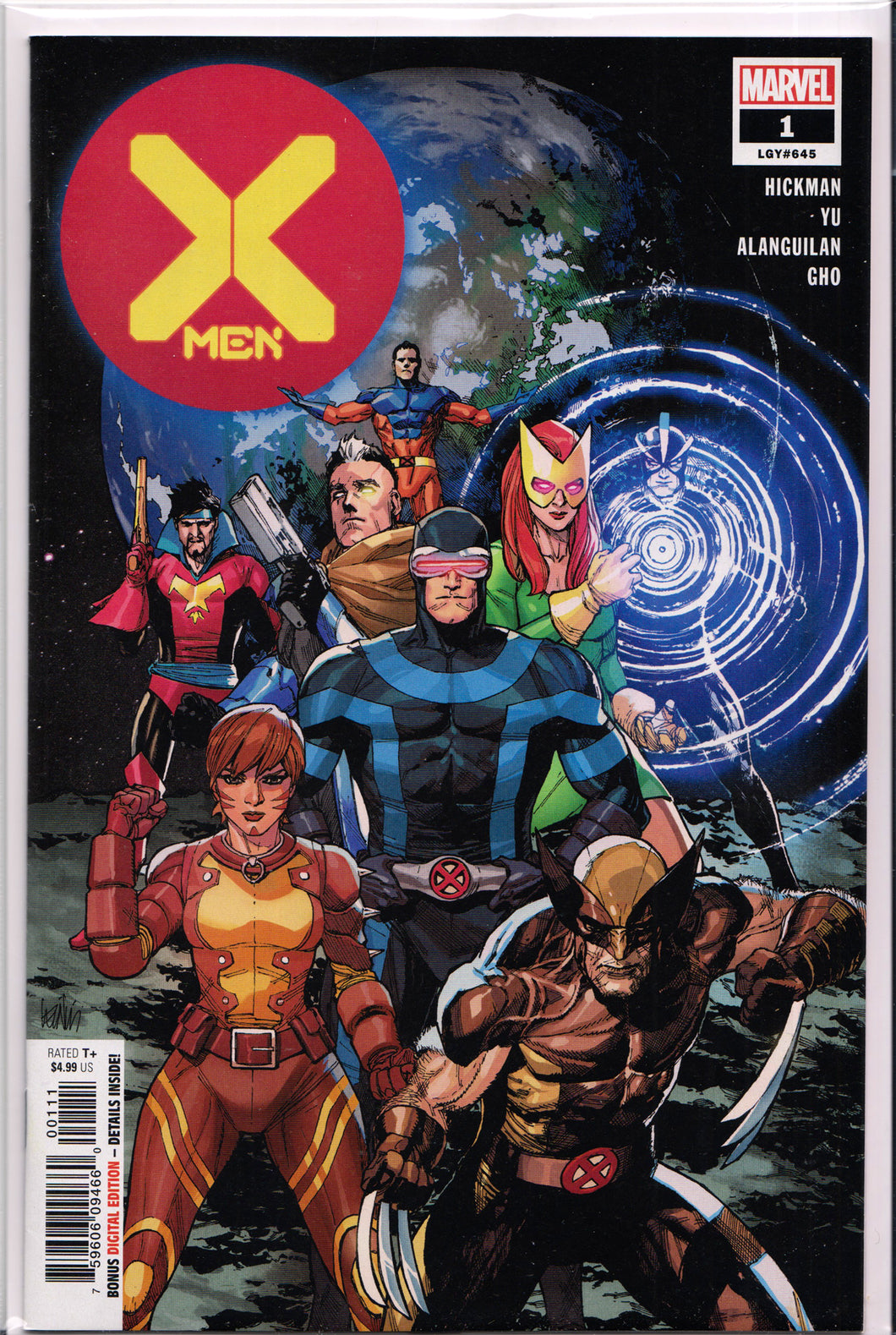 X-MEN #1 (LEINIL FRANCIS YU VARIANT) COMIC BOOK ~ Marvel Comics