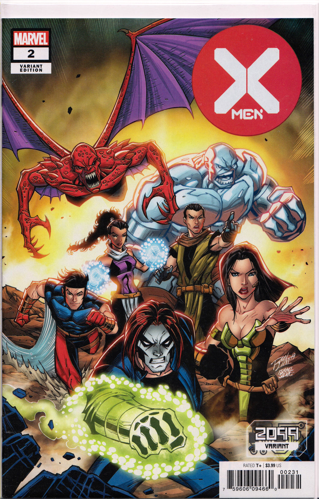 X-MEN #2 (2099 VARIANT) COMIC BOOK ~ Marvel Comics