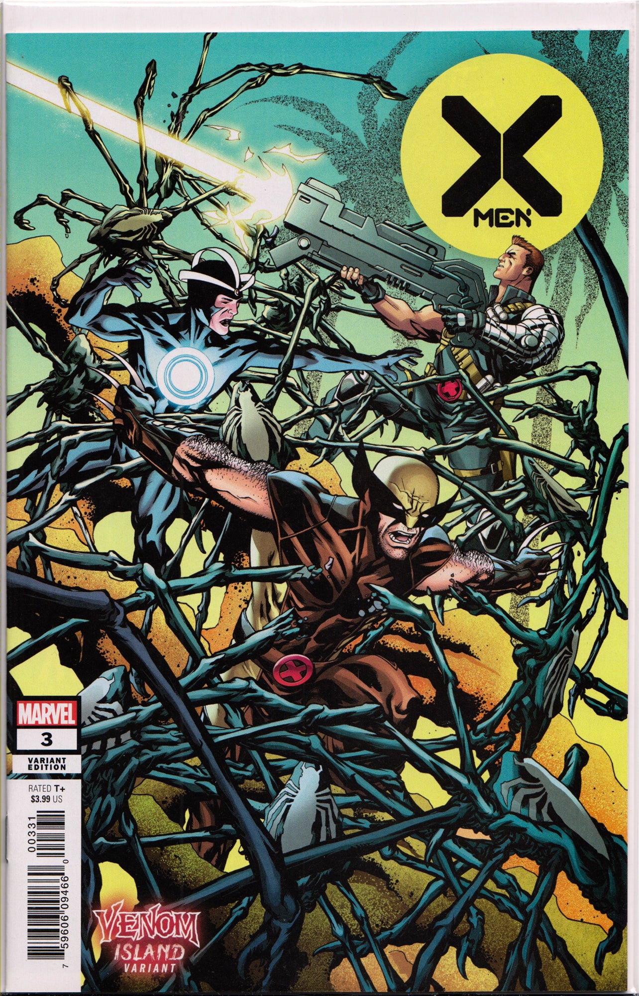 X-MEN #3 (VENOM ISLAND VARIANT) COMIC BOOK ~ Marvel Comics