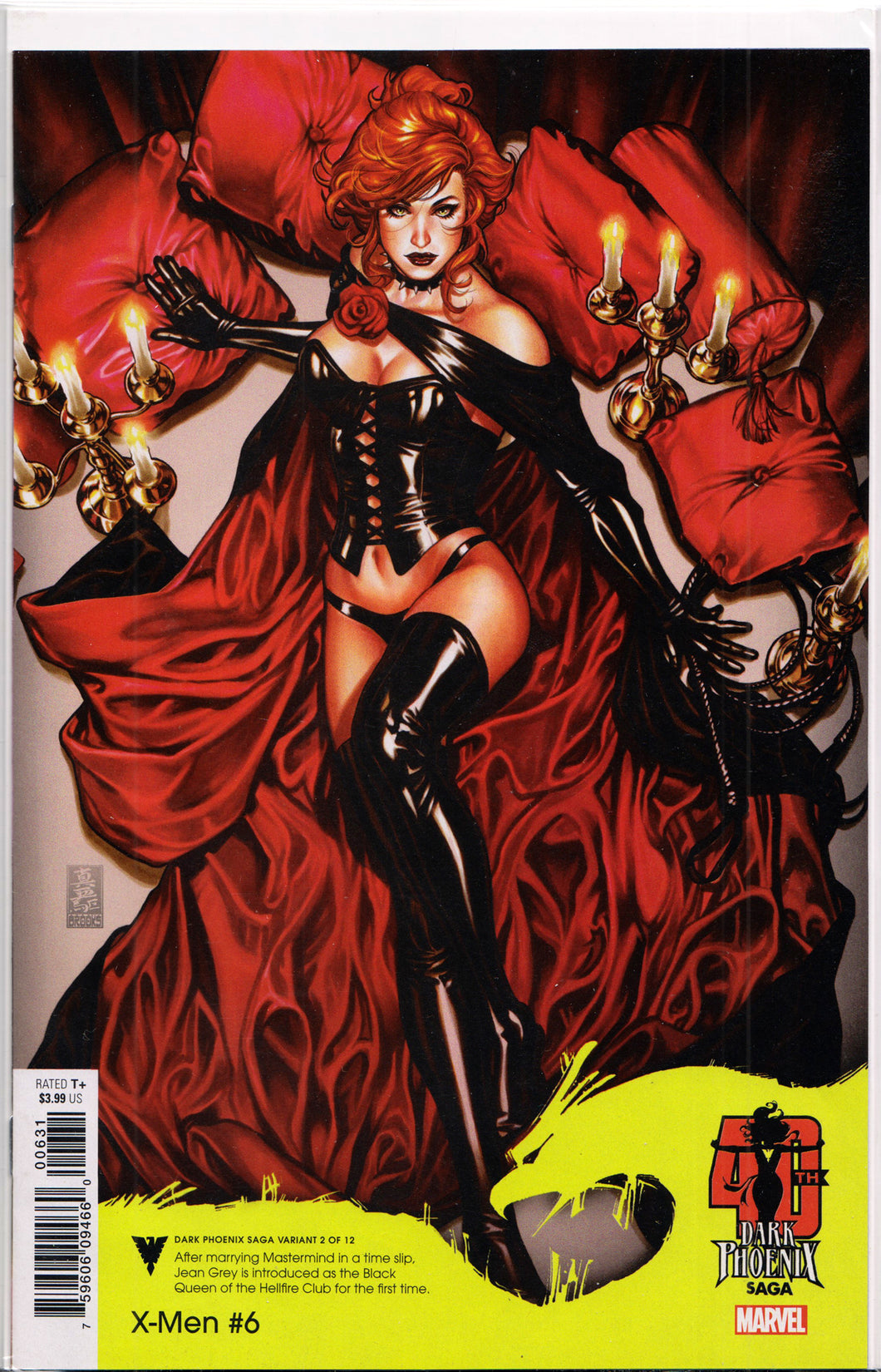X-MEN #6 (PHOENIX VARIANT) COMIC BOOK ~ HICKMAN~ Marvel Comics
