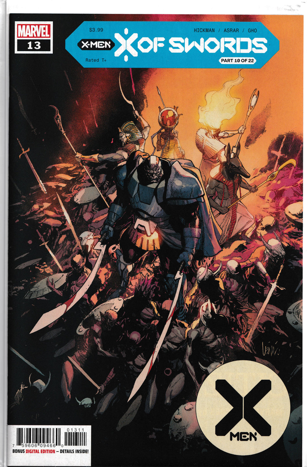 X-MEN #13 (1ST PRINT)(X OF SWORDS VARIANT) Comic ~ Marvel