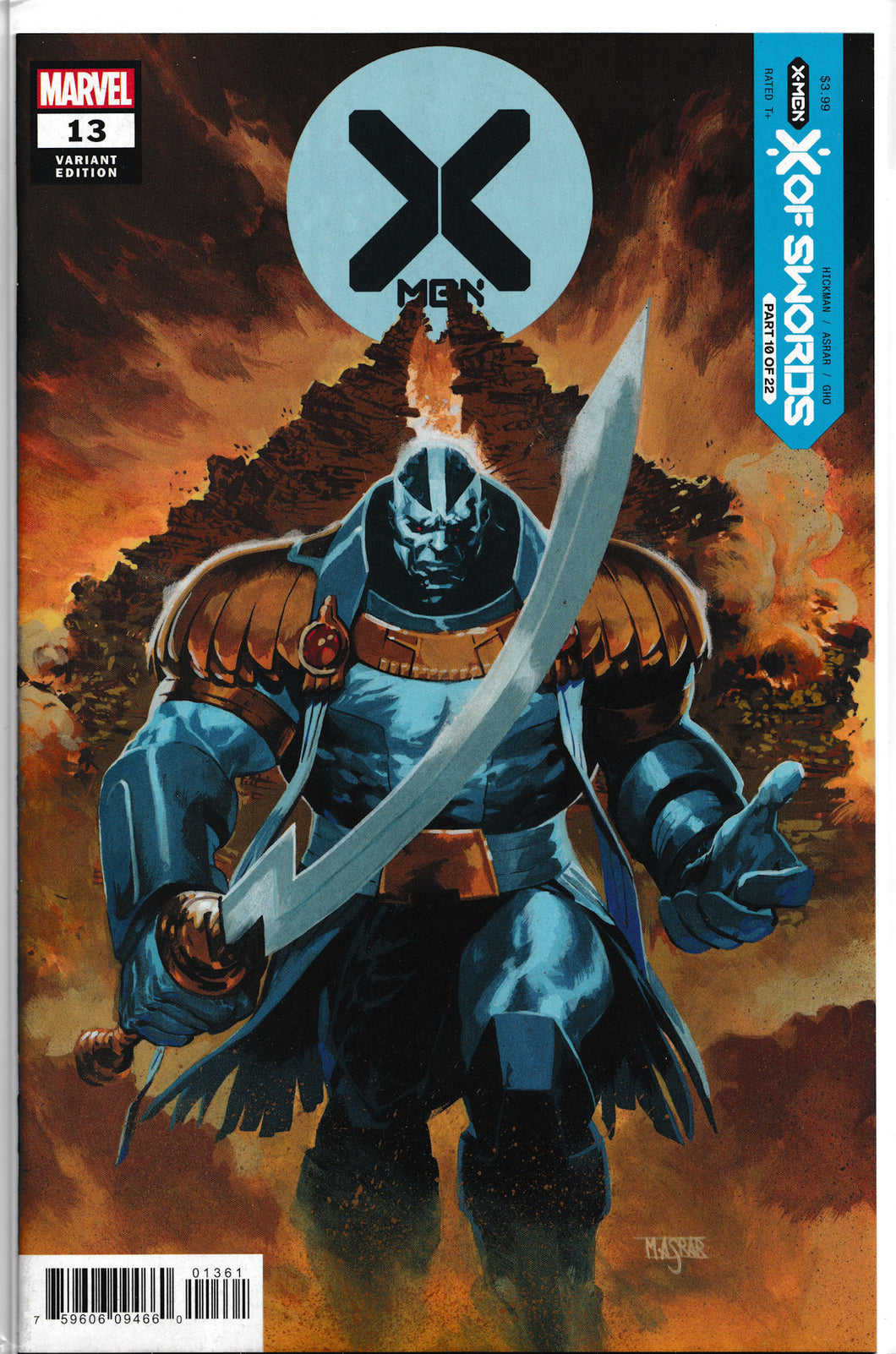 X-MEN #13 (1ST PRINT)(ASRAR APOCALYPSE VARIANT) Comic ~ Marvel
