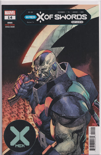 X-MEN #14 (YU VARIANT)(X OF SWORDS CROSSOVER) COMIC BOOK ~ Marvel Comics