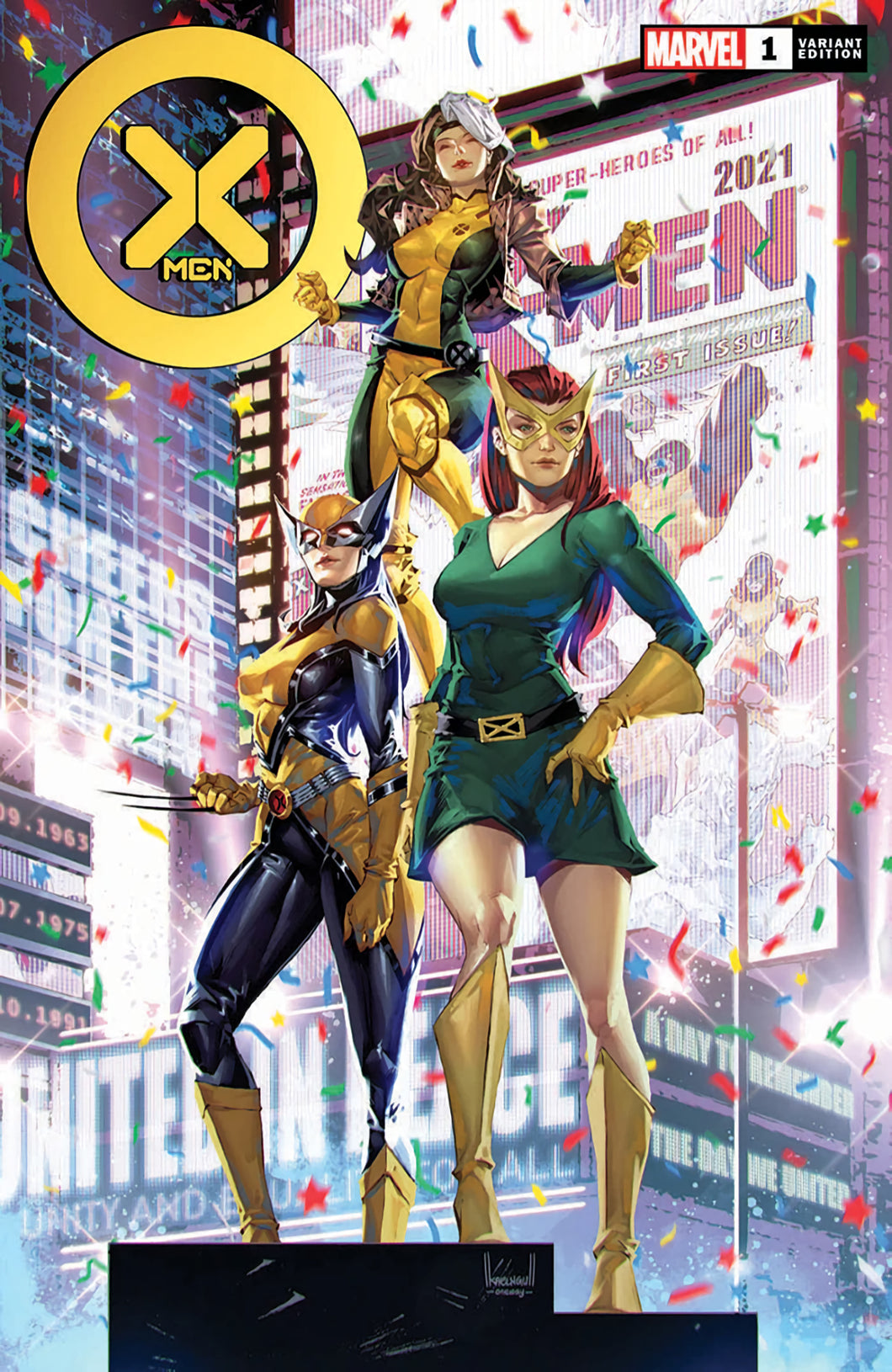 X-MEN #1 (KAEL NGU EXCLUSIVE TRADE VARIANT)(2021) COMIC BOOK