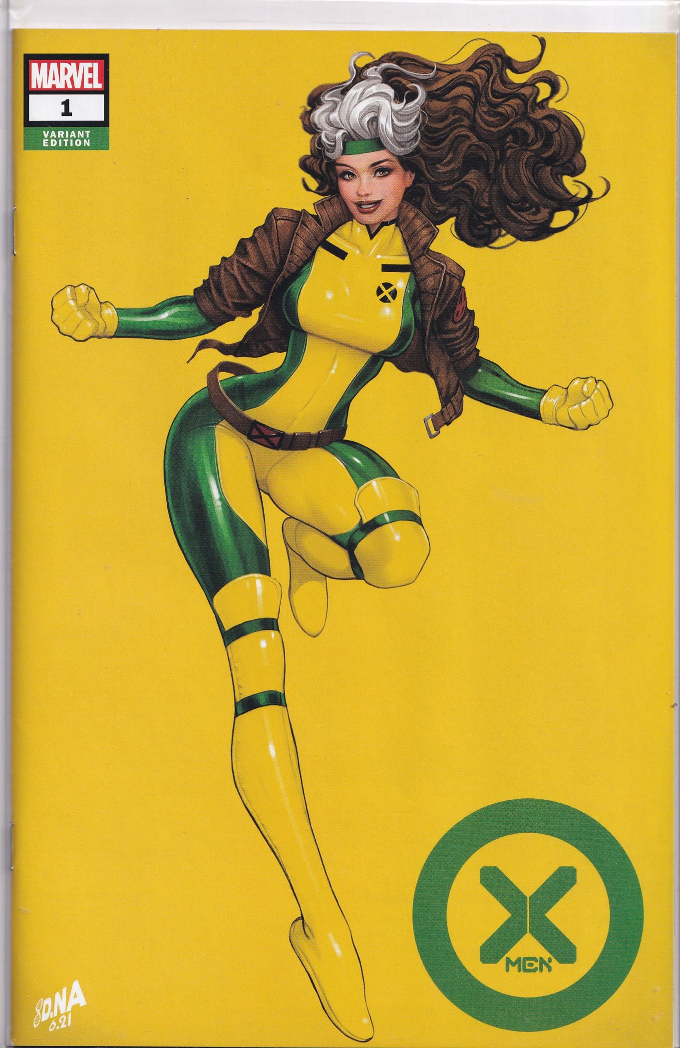 X-MEN #1 (DAVID NAKAYAMA EXCLUSIVE YELLOW ROGUE TRADE VARIANT)(2021) COMIC BOOK