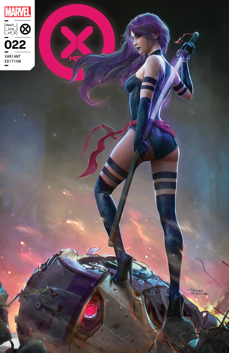 X-MEN #22 (TIAGO DA SILVA EXCLUSIVE PSYLOCKE VARIANT)(2023) COMIC BOOK