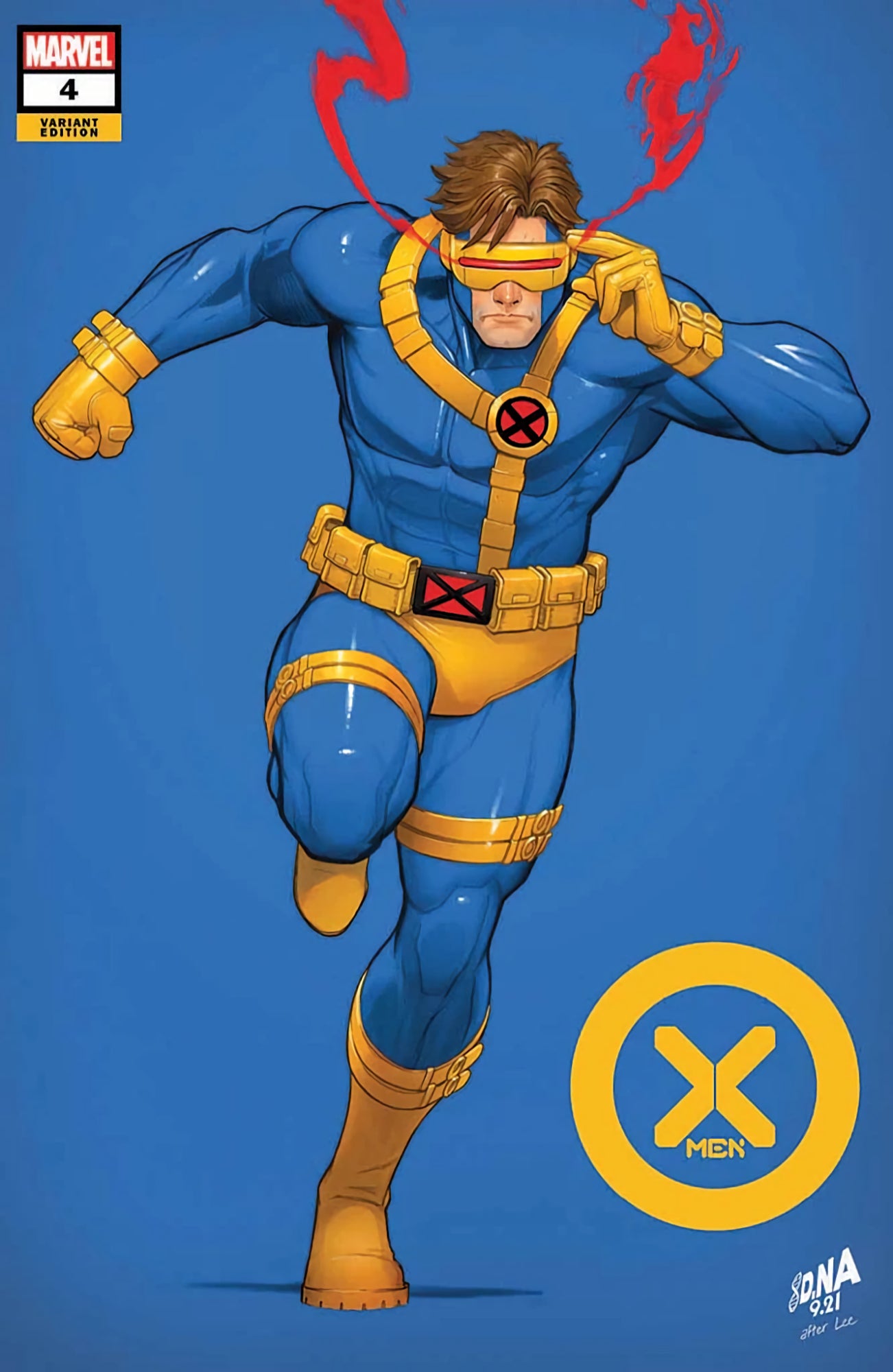 X-MEN #4 (DAVID NAKAYAMA EXCLUSIVE CYCLOPS "COLOR BLEED SERIES" TRADE VARIANT)(2021) COMIC BOOK