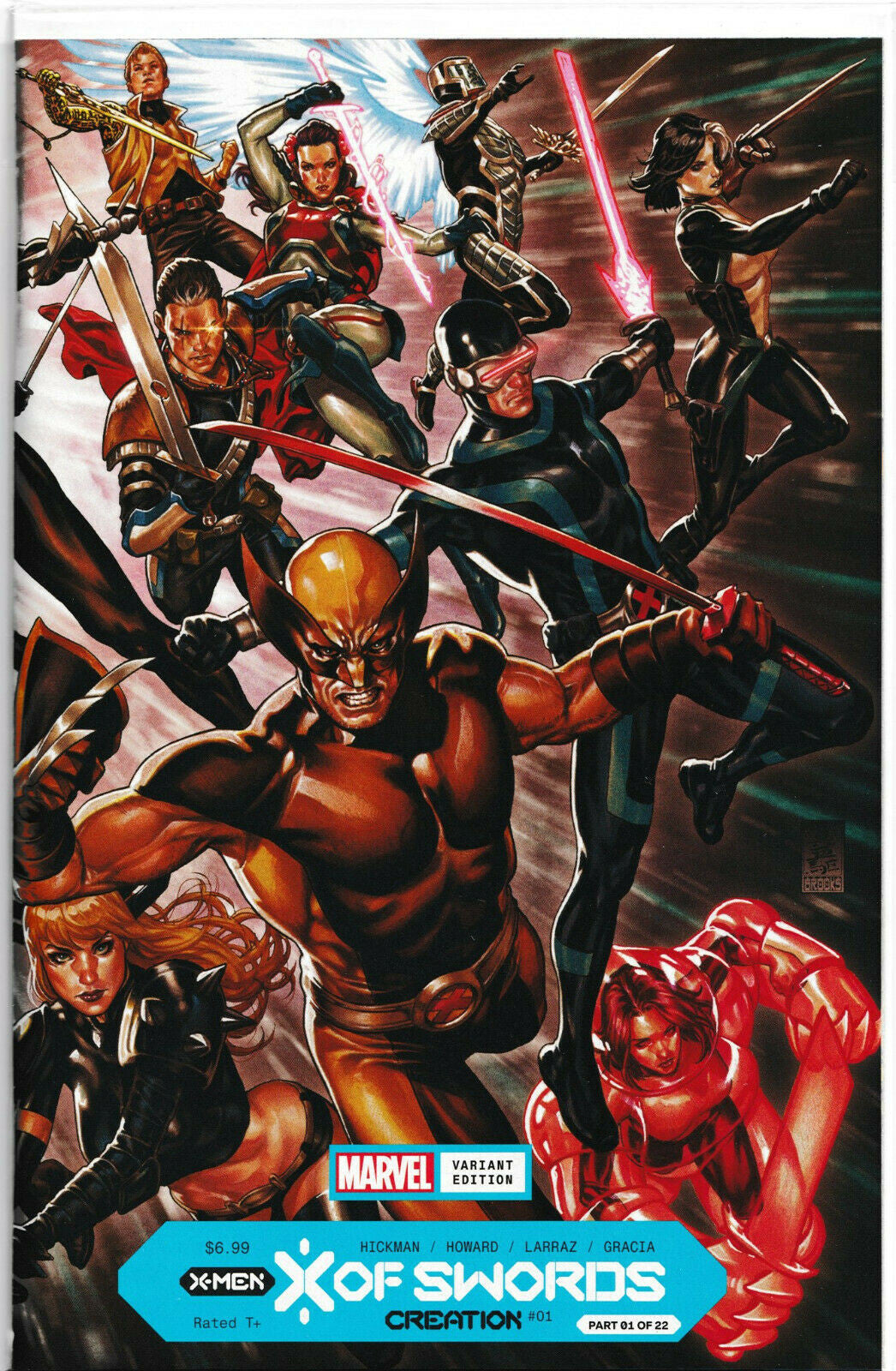 X OF SWORDS: CREATION #1 (MARK BROOKS VARIANT) Comic Book NM/M ~ Marvel Comics