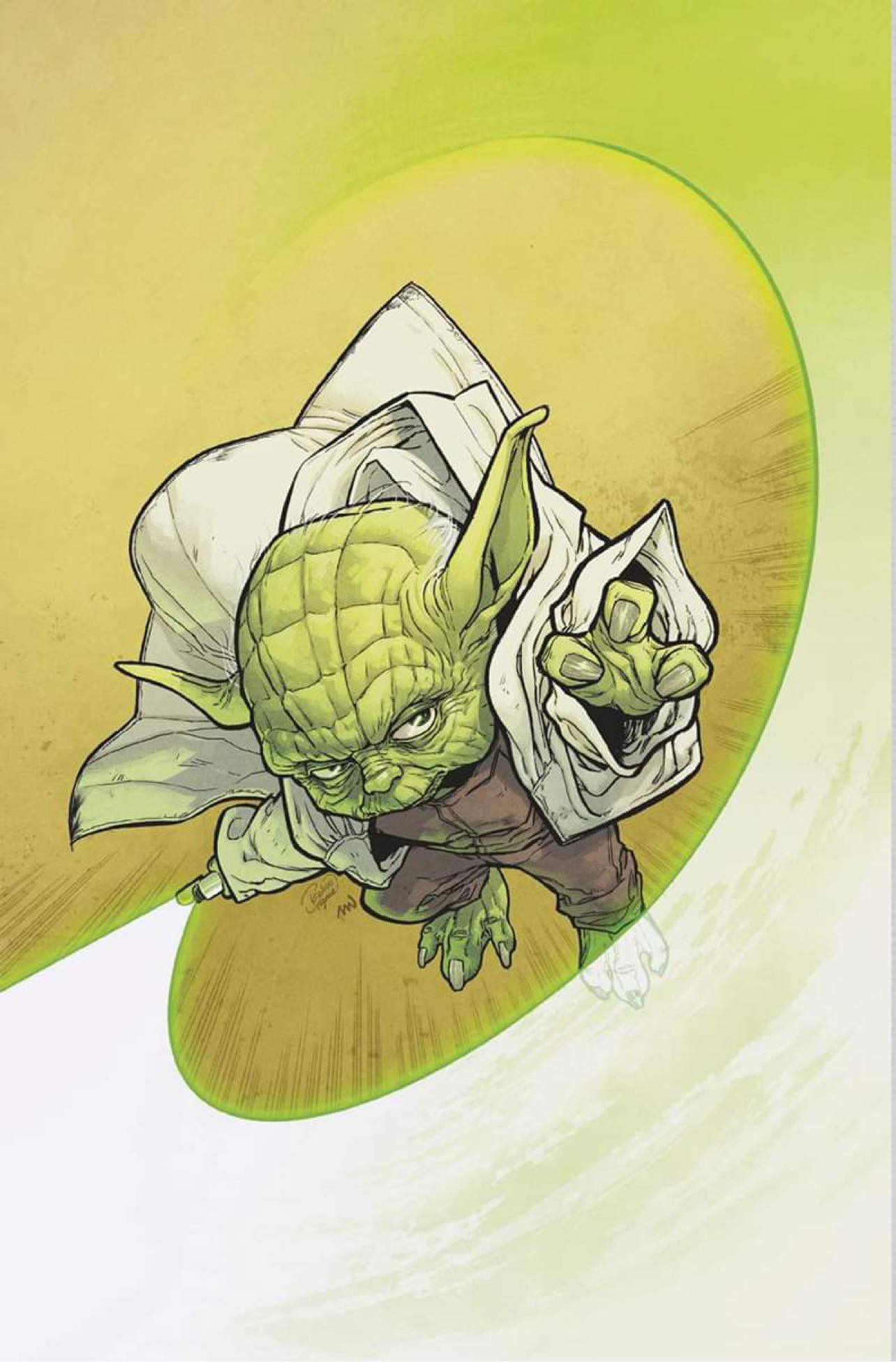 STAR WARS: YODA #3 (RICKIE YAGAWA EXCLUSIVE VIRGIN VARIANT) COMIC BOOK ~ Marvel