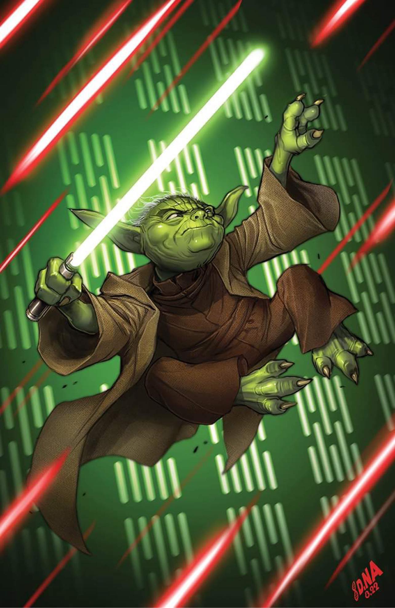 STAR WARS: YODA #1 (DAVID NAKAYAMA EXCLUSIVE VIRGIN VARIANT) COMIC BOOK ~ Marvel