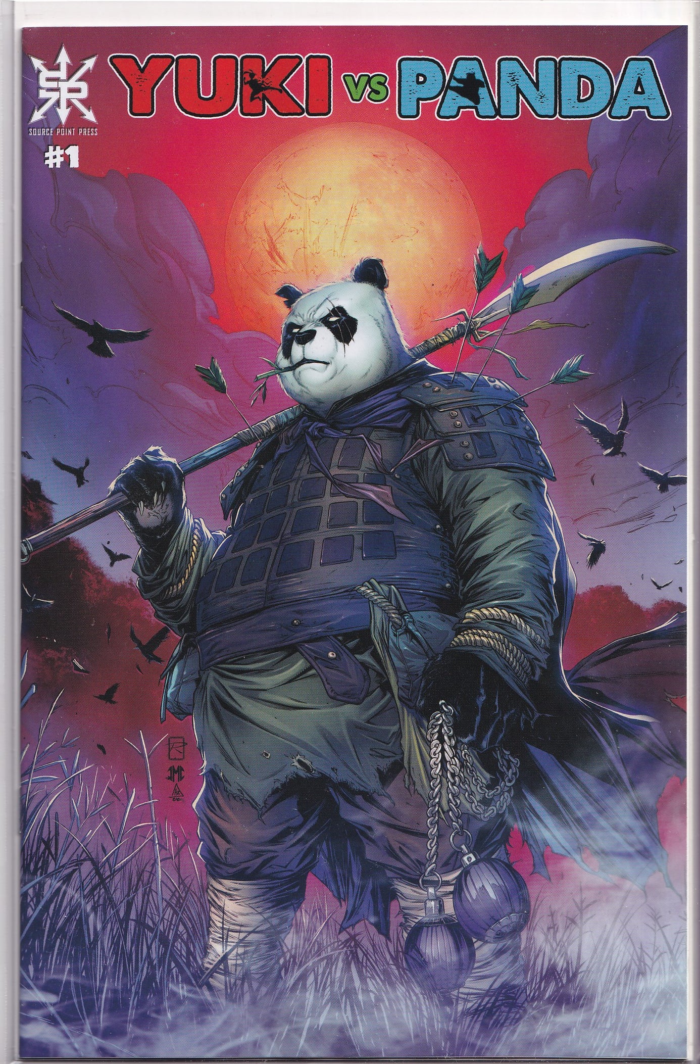YUKI vs. PANDA #1 (RAYMOND GAY EXCLUSIVE VARIANTS) ~ Source Point Press